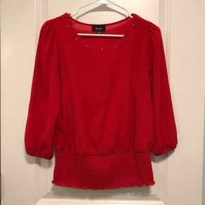 ⭐️MAKE AN OFFER!⭐️ Red blouse